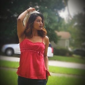 Chinese vintage pink top